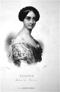 Eugenie de Montijo Litho