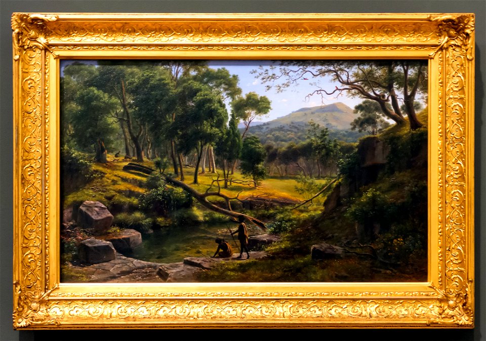 Eugene von Guerard, Warrenheip Hills near Ballarat (1854)