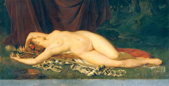 Eugen Felix - Schlafende Bacchantin - 2961 - Kunsthistorisches Museum