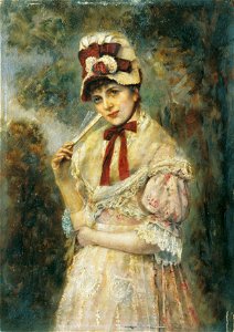 Eugen Horstig - Damenbildnis - 7964 - Kunsthistorisches Museum