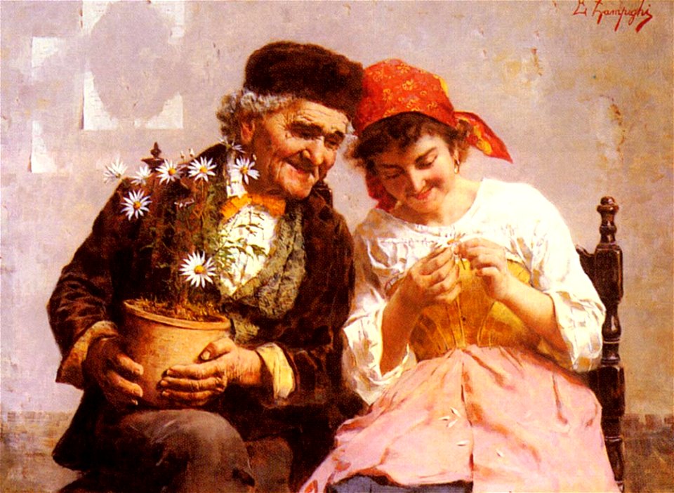 Eugenio Zampighi - He Loves Me He Loves Me Not