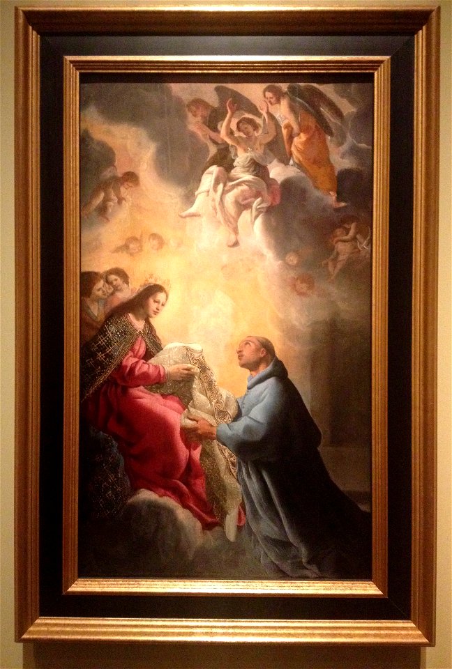 Eugenio Cajés - Saint Ildefonsus Receiving the Chasuble from the Virgin - Bordeaux