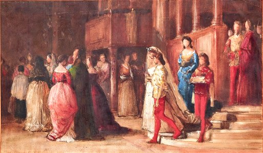 Eugen von Blaas - Ein Fest im Palazzo