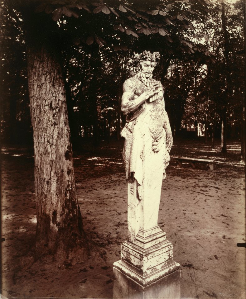 Eugène Atget, French - Versailles-Faun - Google Art Project
