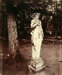 Eugène Atget, French - Versailles-Faun - Google Art Project