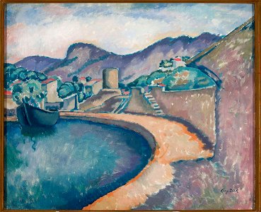 Eugeniusz Zak - Landscape from the southern coast - MPW 811 MNW - National Museum in Warsaw
