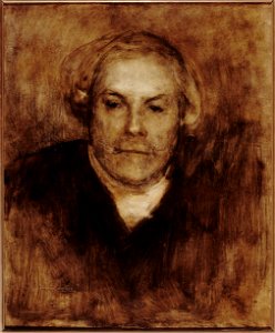 Eugène Carrière - Portrait d'Edmond de Goncourt (1822-1896), écrivain - P1975 - Musée Carnavalet