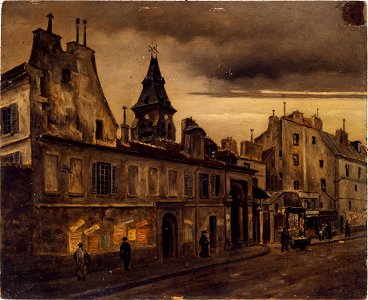Eugène de Ménorval - La rue Daubenton vers 1902 - P479 - Musée Carnavalet