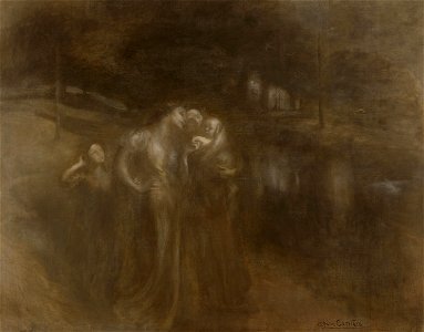 Eugène Carrière - Les âges de la vie , les jeunes mères - PPP415 - Musée des Beaux-Arts de la ville de Paris