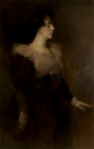 Eugène Carrière - Portrait de Pauline Ménard-Dorian - PDUT1190 - Musée des Beaux-Arts de la ville de Paris
