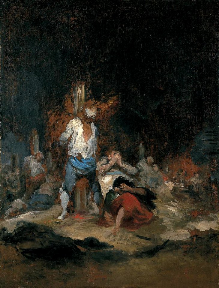 Eugenio Lucas Velázquez - Victims of War - A117 - Hispanic Society of America