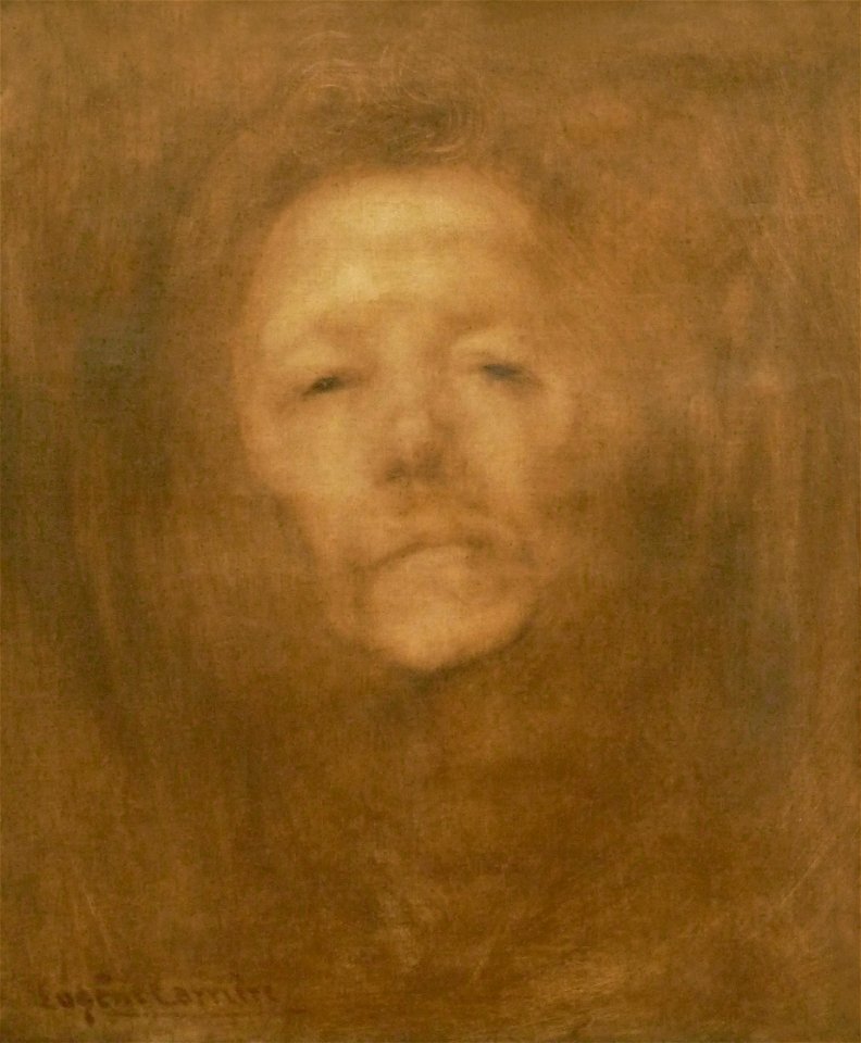 Eugène Carrière-Autoportrait