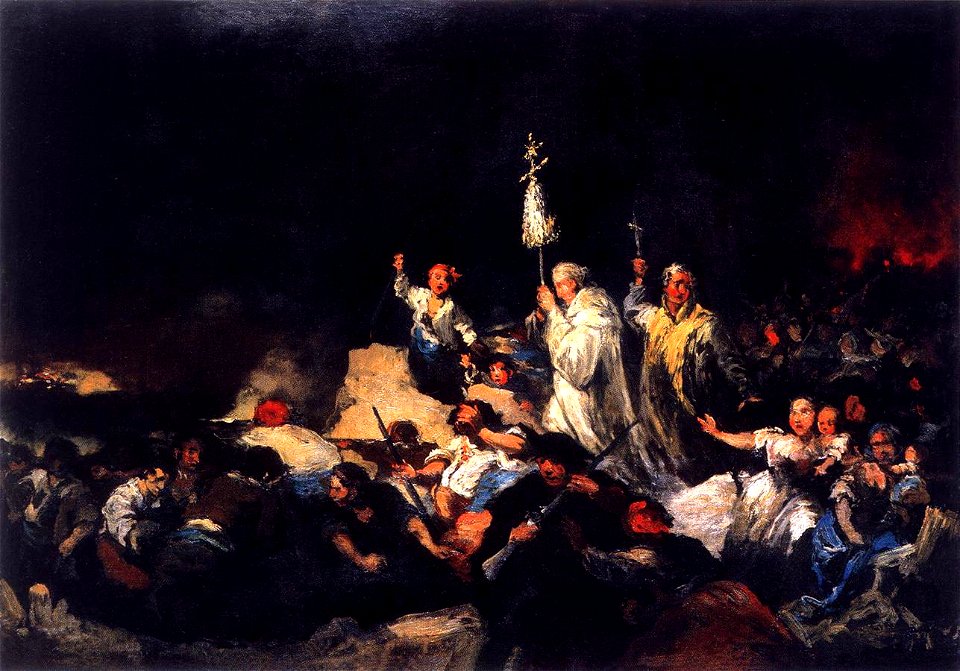 Eugenio Lucas Velázquez - The Defence of Saragossa - WGA13743