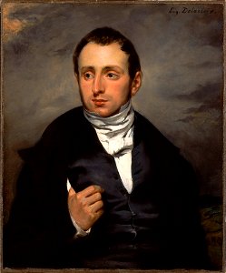 Eugène Delacroix - A Portrait of Dr. François-Marie Desmaisons - 2001.63 - Detroit Institute of Arts