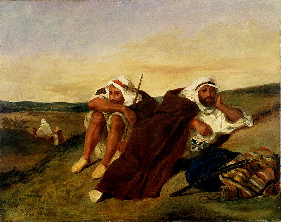 Eugène Delacroix - Arabes d'Oran