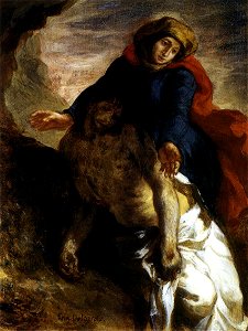 Eugène Delacroix - Pietà - WGA06213