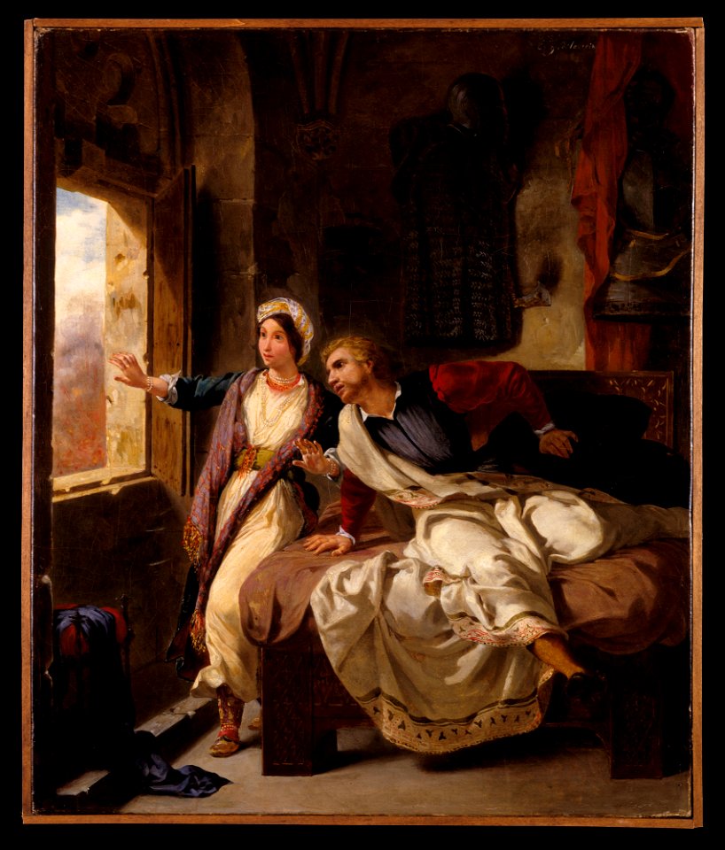 Eugène Delacroix - Rebecca and the Wounded Ivanhoe - 2019.141.9 - Metropolitan Museum of Art