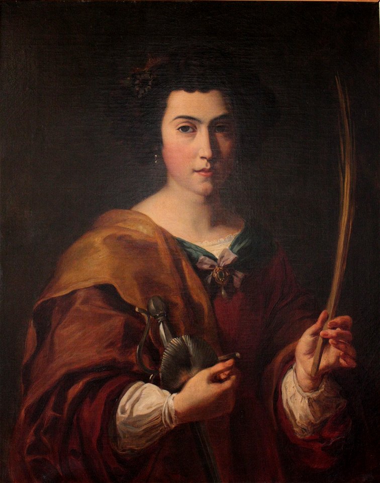 Eugène Delacroix - Sainte Catherine