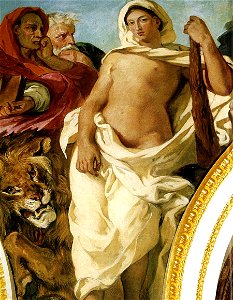 Eugène Delacroix - Justice (detail) - WGA06183