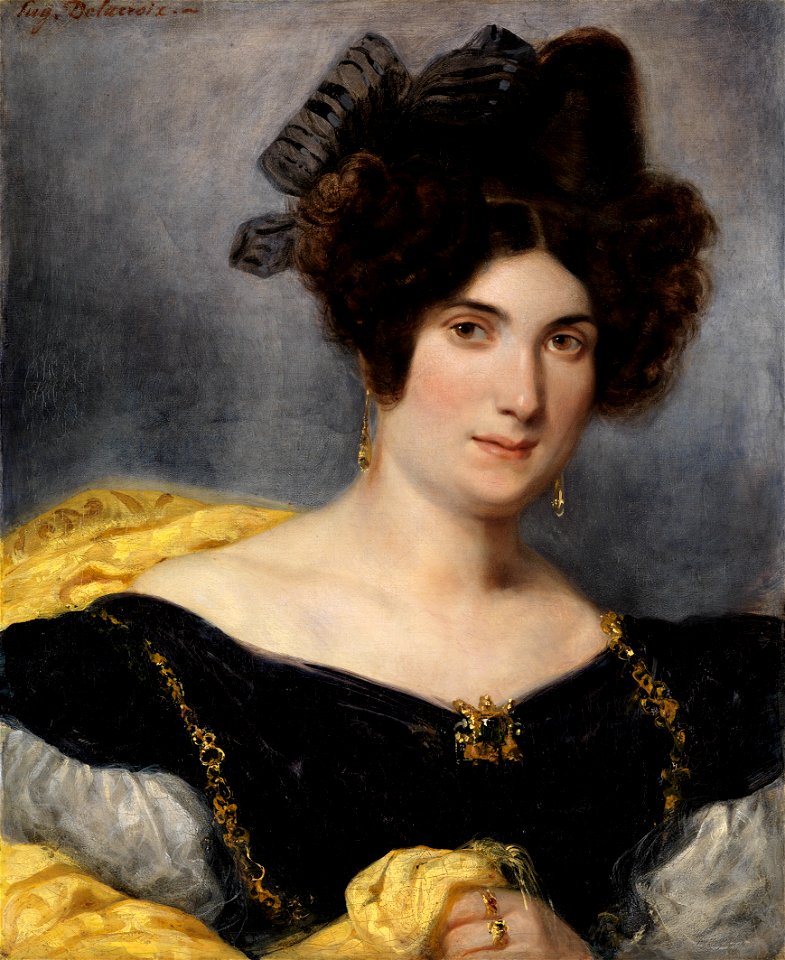 Eugène Delacroix - Madame François Simon
