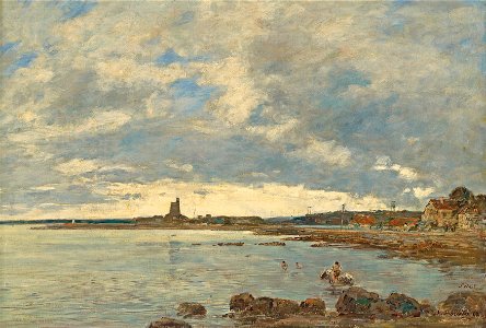 Eugène Boudin - St. Vaast-la-Hougue - Google Art Project