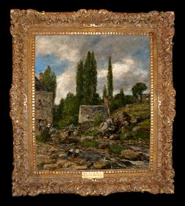 Eugène Boudin, 1897 - Pont-Aven, le moulin