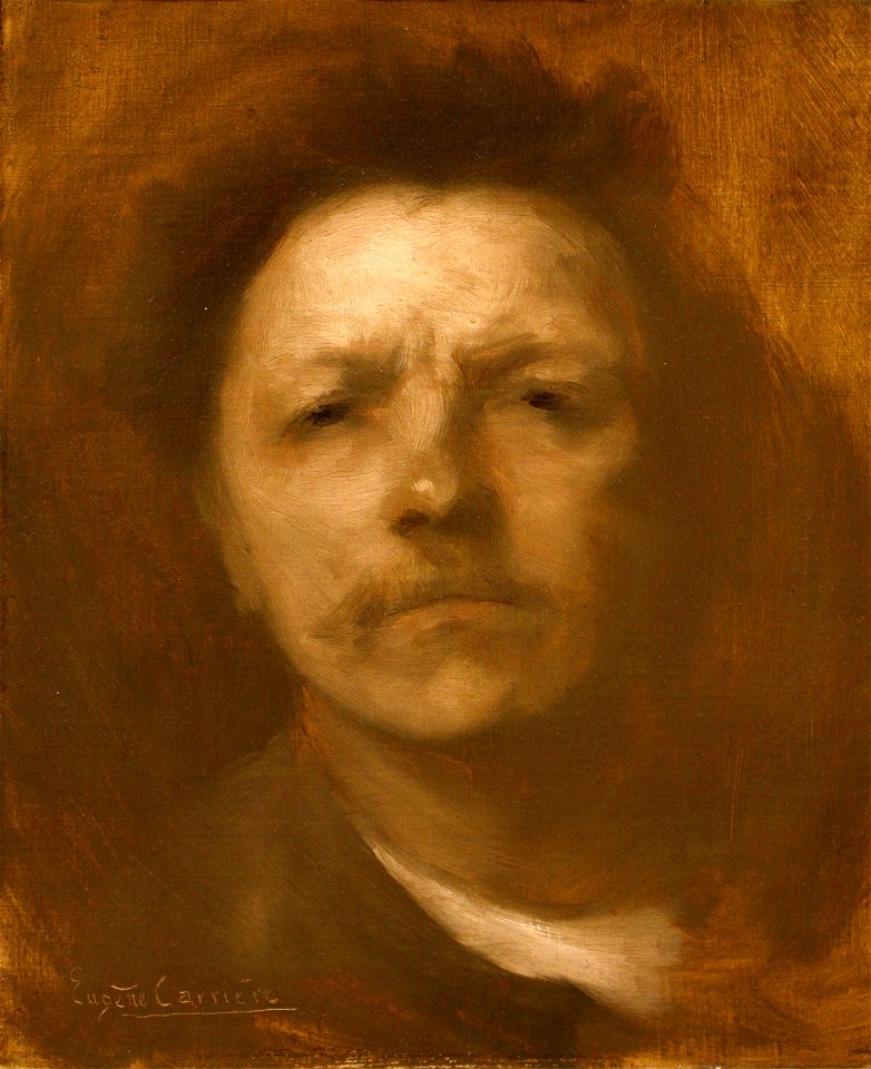 Eugène Carrière - Self-portrait