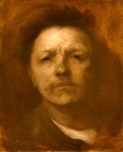 Eugène Carrière - Self-portrait