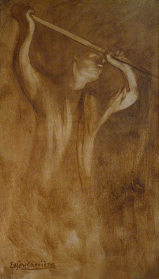 Eugène Carrière-Le Fondeur-Musée des beaux-arts de Nancy