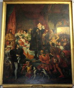 Eugène Devéria - La Naissance d'Henri IV 01