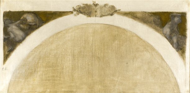 Eugène Carrière - Esquisse pour le salon des Sciences de l'Hôtel de Ville de Paris , La Géographie - La Géologie - PPP4490 - Musée des Beaux-Arts de la ville de Paris