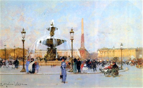 Eugène Galien-Laloue - Place de la Concorde