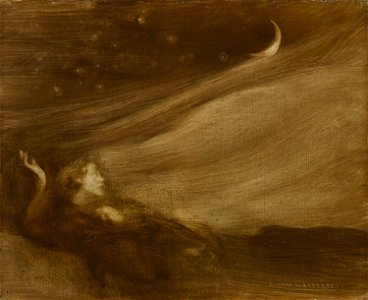 Eugène Carrière - The Contemplator - 1946.283 - Cleveland Museum of Art
