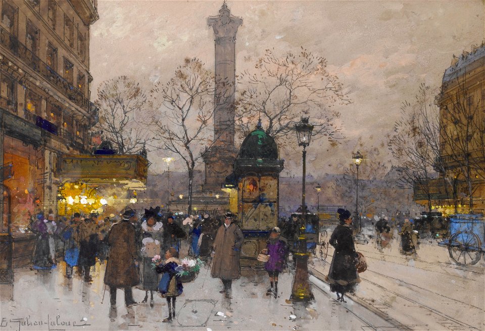 Eugène Galien-Laloue La Bastille