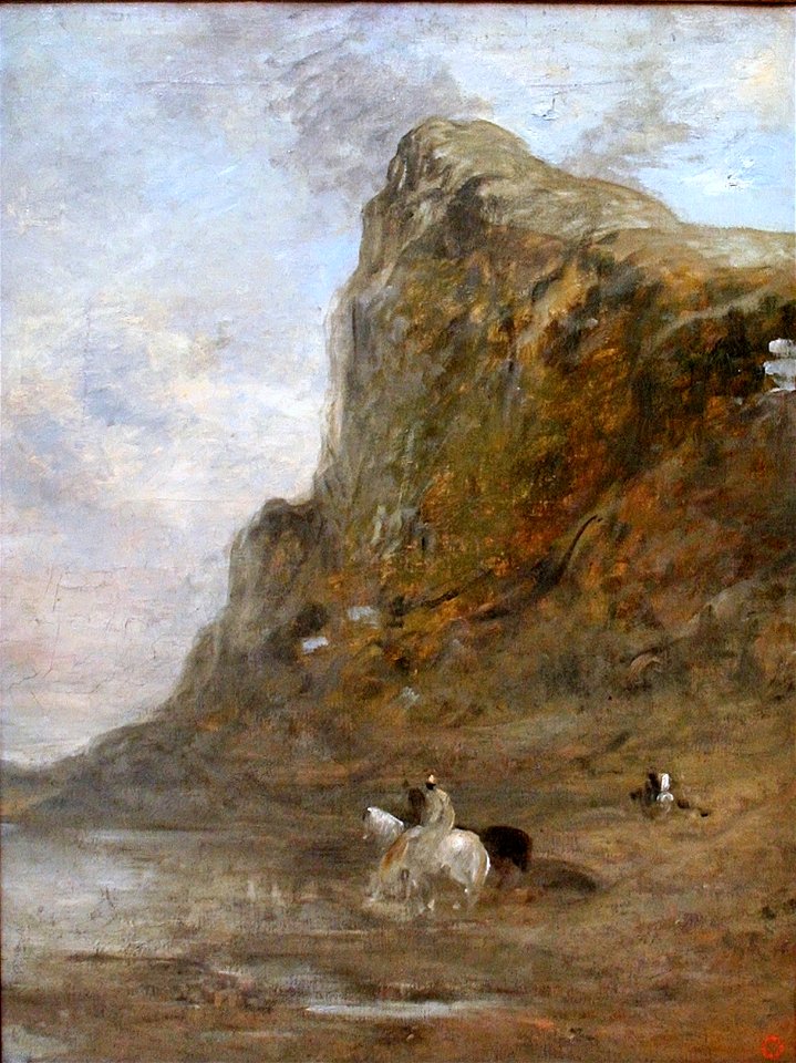 Eugène Fromentin - Marokkaanse ruiters aan de voet van de Chiffrarots