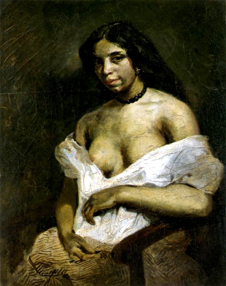 Eugène Delacroix - Aspasia - WGA06161