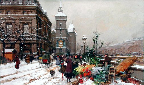 Eugène Galien-Laloue - quai