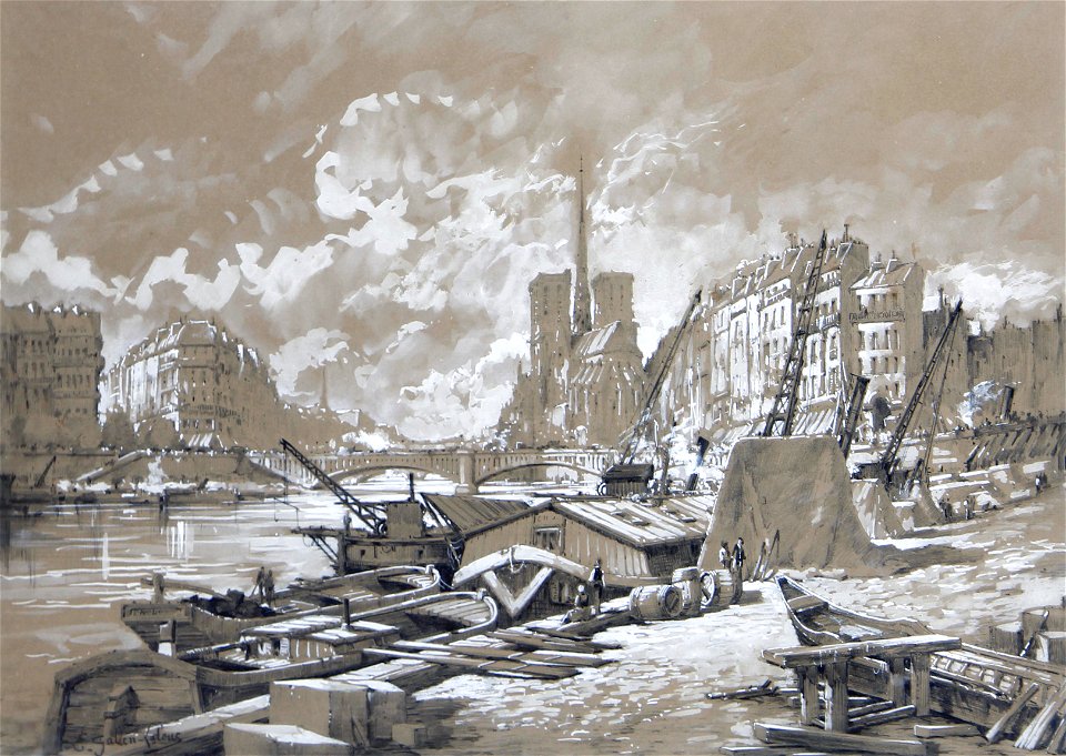 Eugène Galien-Laloue Paris Notre-Dame 4