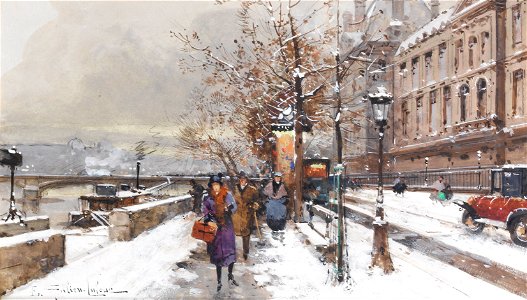 Eugène Galien-Laloue Quai d'Orsay