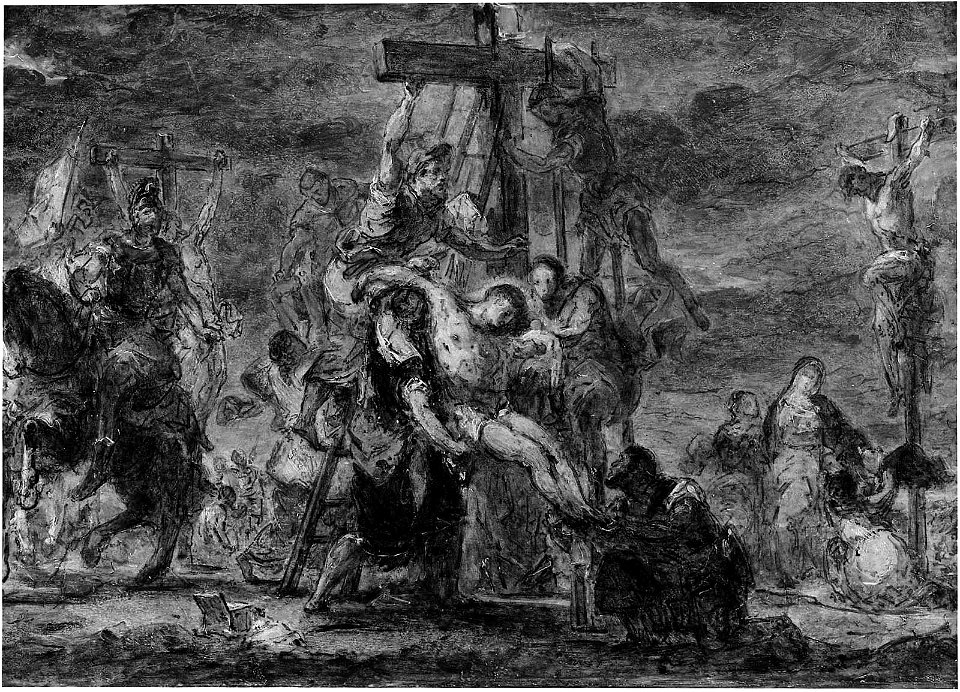 Eugène Delacroix - The Descent from the Cross - 03.742 - Museum of Fine Arts