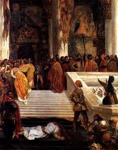 Eugène Delacroix - The Execution of Doge Marino Faliero - WGA06168