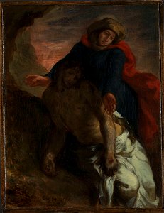 Eugène Delacroix - Pietà - NG.M.01179 - National Museum of Art, Architecture and Design