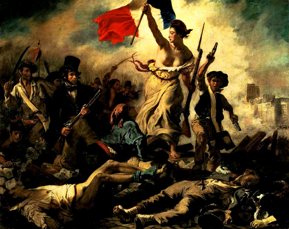 Eugène Delacroix, La liberté guidant le peuple