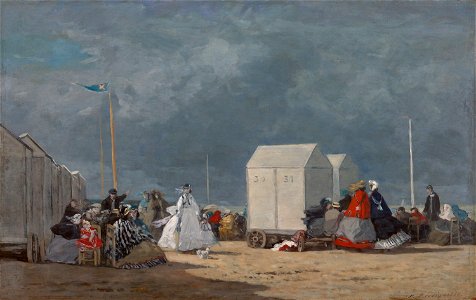 Eugène Louis Boudin - Approaching Storm - 1938.1276 - Art Institute of Chicago