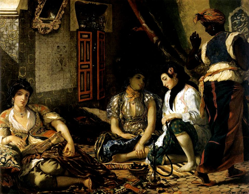 Eugène Delacroix - The Women of Algiers - WGA6188