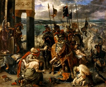 Eugène Delacroix - Le Massacre de Scio - Free Stock Illustrations ...