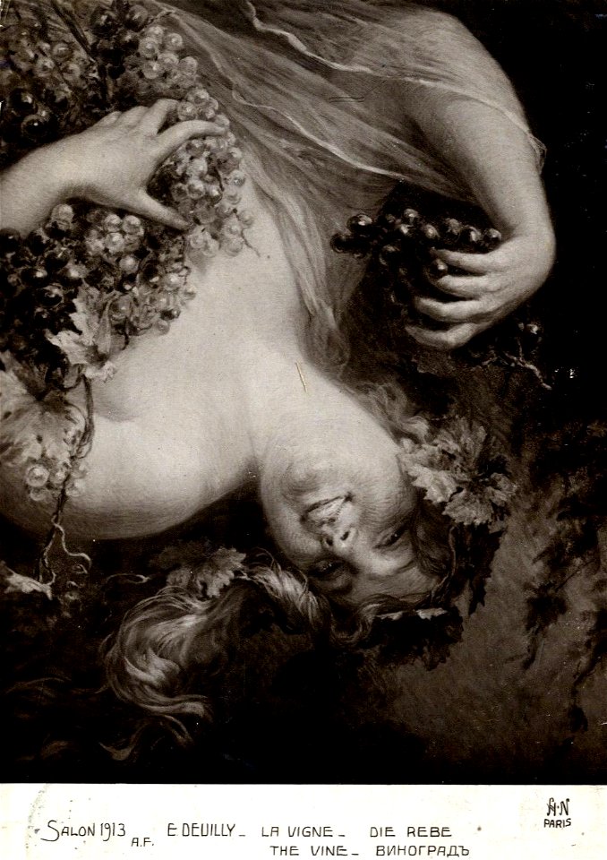 Eugène Deully - La Vigne, Salon 1913