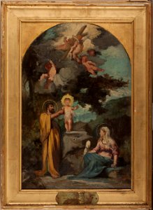 Eugène Romain Thirion - Esquisse pour l'église de la Trinité , La Sainte Famille - PPP4798 - Musée des Beaux-Arts de la ville de Paris
