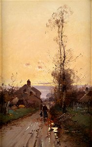 Eugène Galien-Laloue Auf dem Heimweg