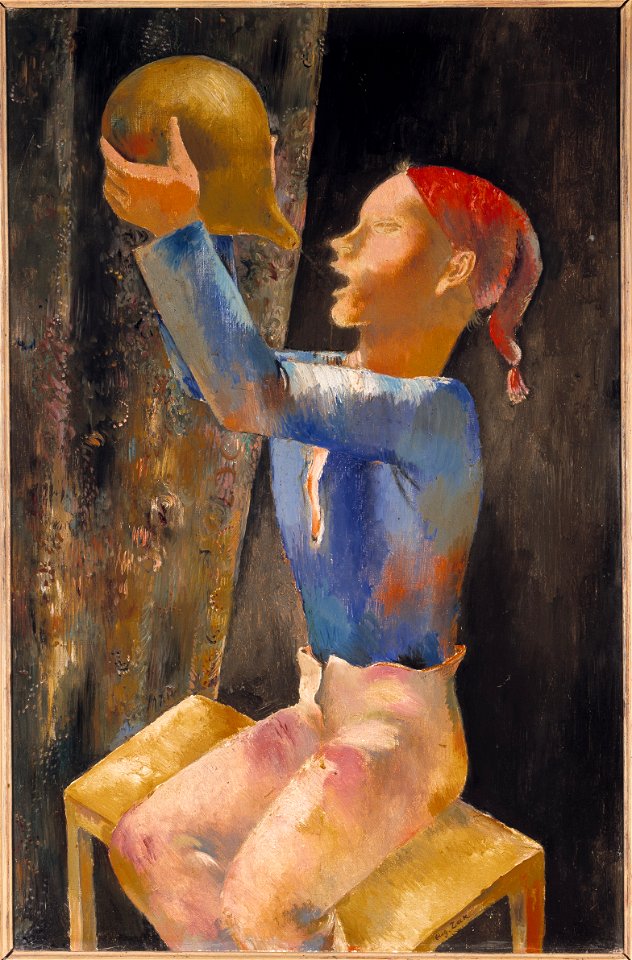 Eugène Zak - Le jeune buveur - 1929-1 - Albright–Knox Art Gallery